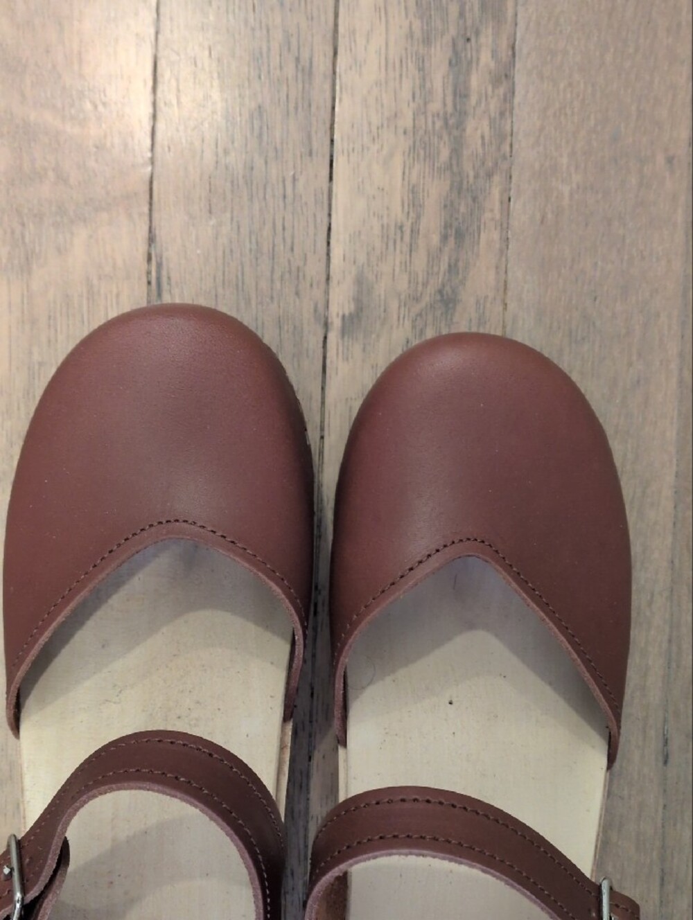 Sandgrens Low Heel Mary Jane Clog 39 - Picture 7 of 7